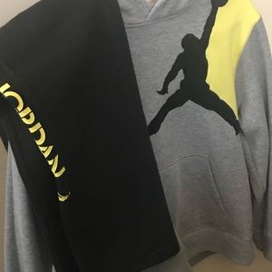 Big Boys Authentic Jordan Jogging Suit